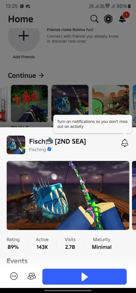 Fisch Roblox Game